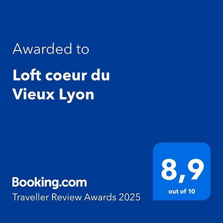 Loft Coeur Du Vieux Lyon Daire Dış mekan fotoğraf